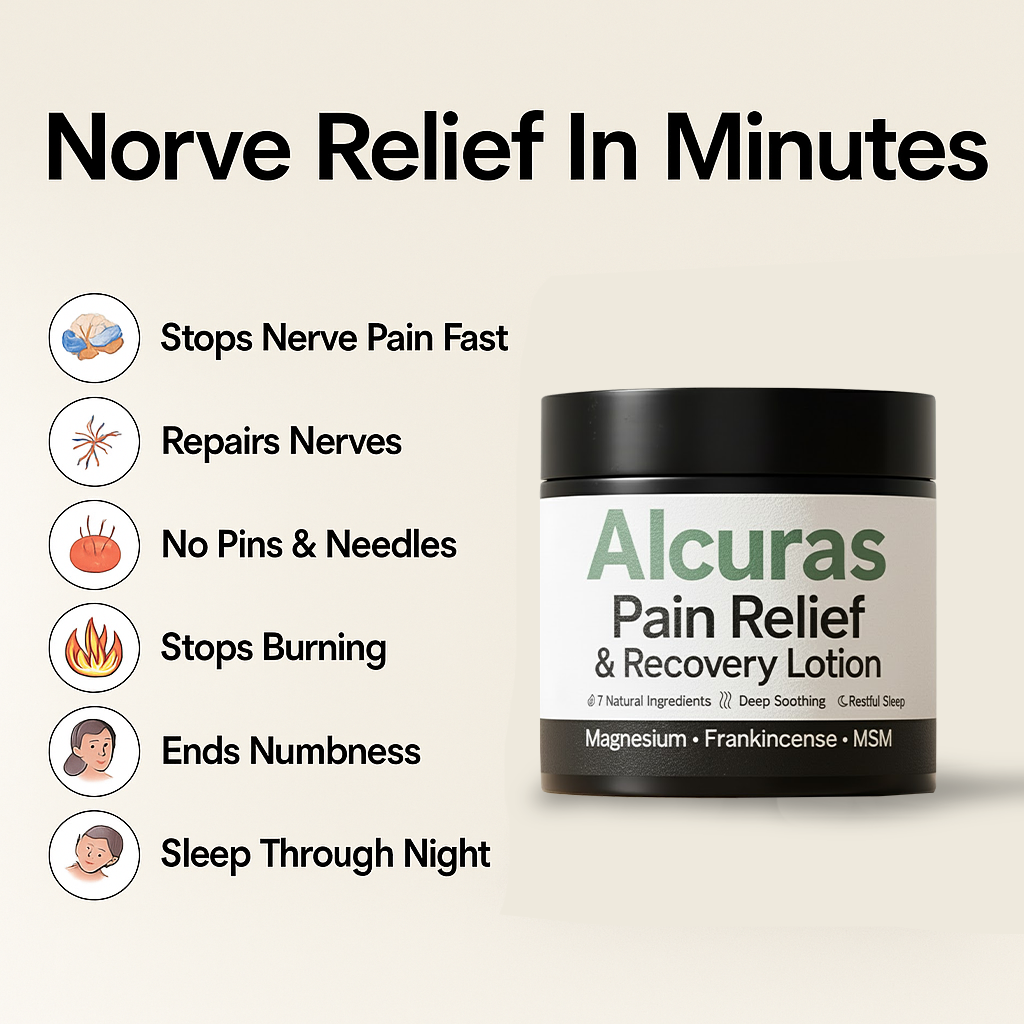 Alcuras Neuropathy Pain Relief &Repair Lotion
